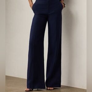 SOLD Lauren by Ralph Lauren Nave Wide-Leg Careerwear Slacks Size 4P